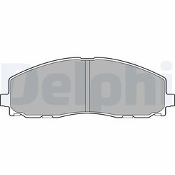 Set placute frana Delphi LP2694