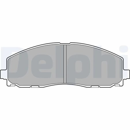 Set placute frana Delphi LP2694