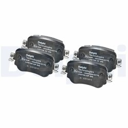 Set placute frana Delphi LP2709