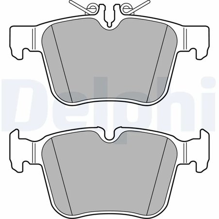 SET PLACUTE FRANA DELPHI LP2763 - Compatibil cu MERCEDES-BENZ
