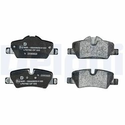 Set placute frana Delphi LP2762