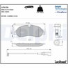 SET PLACUTE FRANA DELPHI LP3136 - Compatibil cu FORD