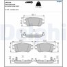 SET PLACUTE FRANA DELPHI LP3145 - Compatibil cu NISSAN, RENAULT