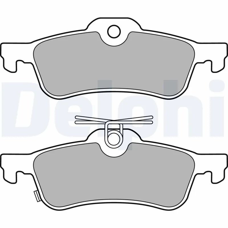 Set placute frana Delphi LP3147