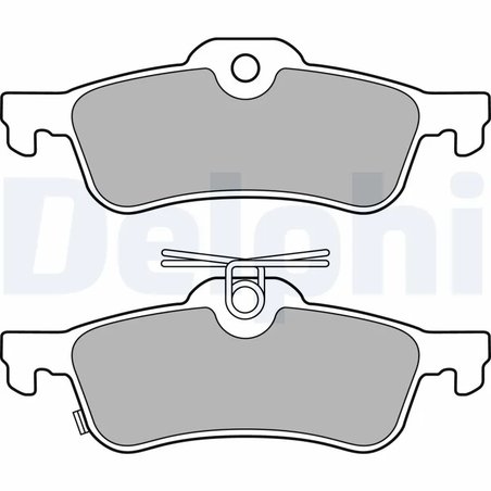 Set placute frana Delphi LP3147