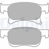 SET PLACUTE FRANA DELPHI LP3164 - Compatibil cu OPEL, VAUXHALL