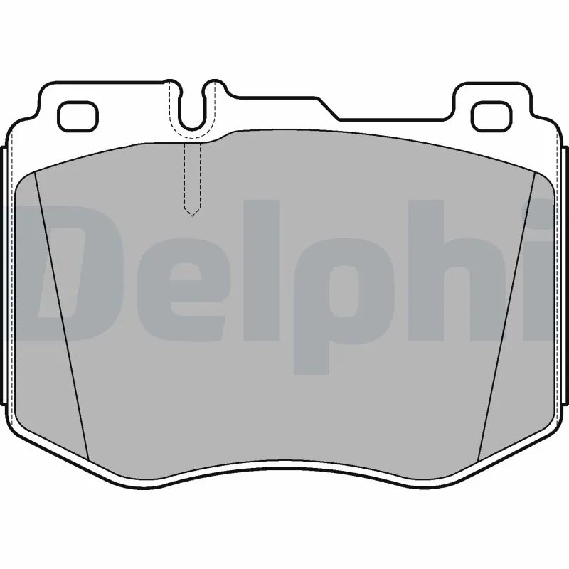 SET PLACUTE FRANA DELPHI LP3172 - Compatibil cu MERCEDES-BENZ