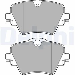 Set placute frana Delphi LP3182