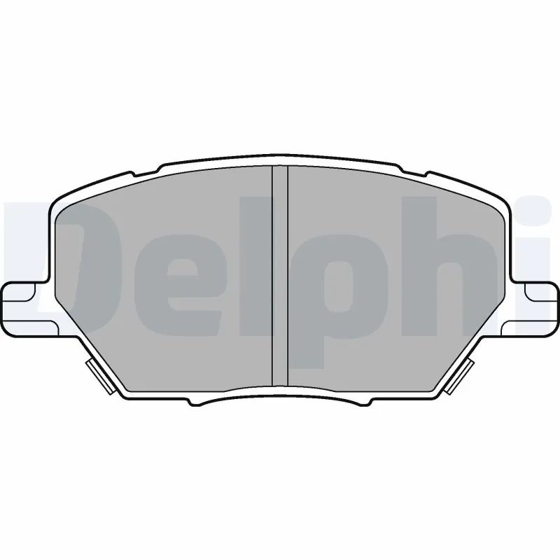 SET PLACUTE FRANA DELPHI LP3184 - Compatibil cu ALFA ROMEO, FIAT, JEEP, NISSAN