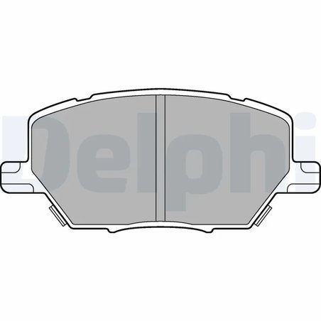 SET PLACUTE FRANA DELPHI LP3184 - Compatibil cu ALFA ROMEO, FIAT, JEEP, NISSAN