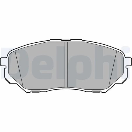 SET PLACUTE FRANA DELPHI LP3186 - Compatibil cu HYUNDAI, KIA