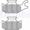 SET PLACUTE FRANA DELPHI LP3191 - Compatibil cu RENAULT