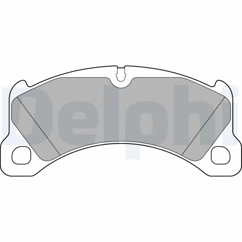 SET PLACUTE FRANA DELPHI LP3217 - Compatibil cu PORSCHE