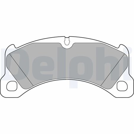 SET PLACUTE FRANA DELPHI LP3217 - Compatibil cu PORSCHE