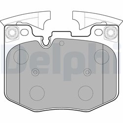 Set placute frana Delphi LP3235