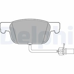 SET PLACUTE FRANA DELPHI LP3219 - Compatibil cu AUDI