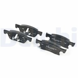 SET PLACUTE FRANA DELPHI LP3238 - Compatibil cu OPEL, VAUXHALL