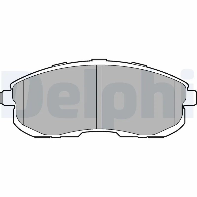 SET PLACUTE FRANA DELPHI LP3245 - Compatibil cu CHEVROLET, INFINITI, NISSAN, NISSAN (DFAC), RENAULT