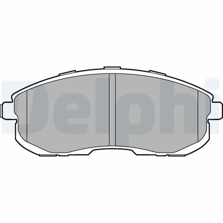 SET PLACUTE FRANA DELPHI LP3245 - Compatibil cu CHEVROLET, INFINITI, NISSAN, NISSAN (DFAC), RENAULT