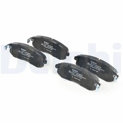 SET PLACUTE FRANA DELPHI LP3245 - Compatibil cu CHEVROLET, INFINITI, NISSAN, NISSAN (DFAC), RENAULT