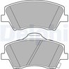 SET PLACUTE FRANA DELPHI LP3264 - Compatibil cu HYUNDAI, KIA, KIA (DYK)