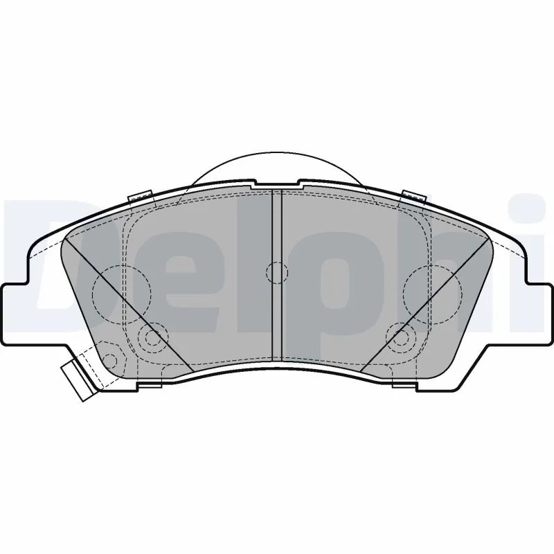 SET PLACUTE FRANA DELPHI LP3265 - Compatibil cu HYUNDAI