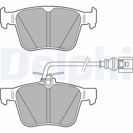 Set placute frana Delphi LP3267
