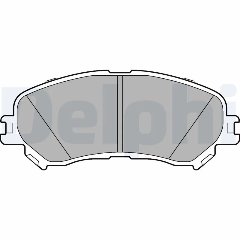 SET PLACUTE FRANA DELPHI LP3275 - Compatibil cu RENAULT