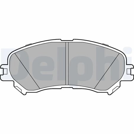 SET PLACUTE FRANA DELPHI LP3275 - Compatibil cu RENAULT