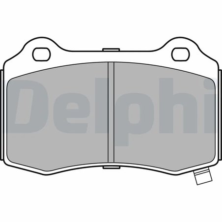 Set placute frana Delphi LP3281