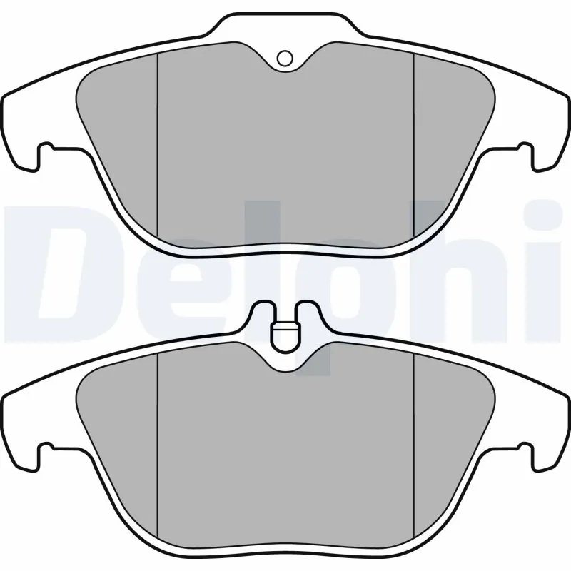 Set placute frana Delphi LP3288