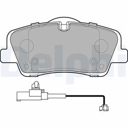 Set placute frana Delphi LP3292