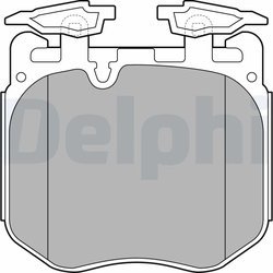 Set placute frana Delphi LP3304