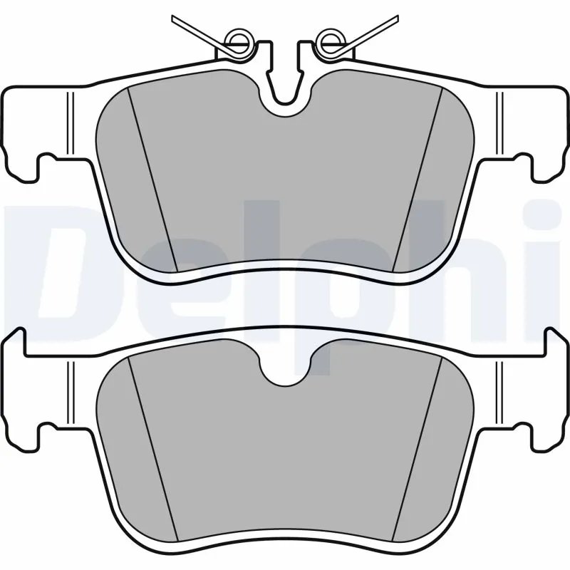 Set placute frana Delphi LP3312