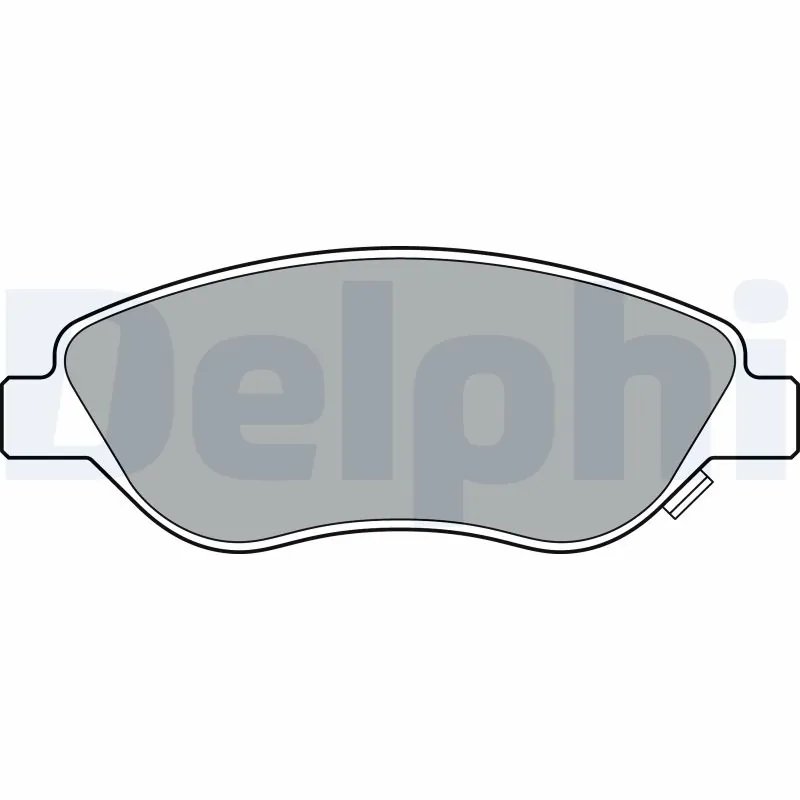 Set placute frana Delphi LP3360