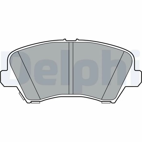 SET PLACUTE FRANA DELPHI LP3361 - Compatibil cu HYUNDAI, KIA