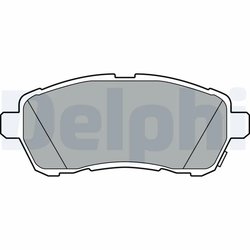 Set placute frana Delphi LP3364