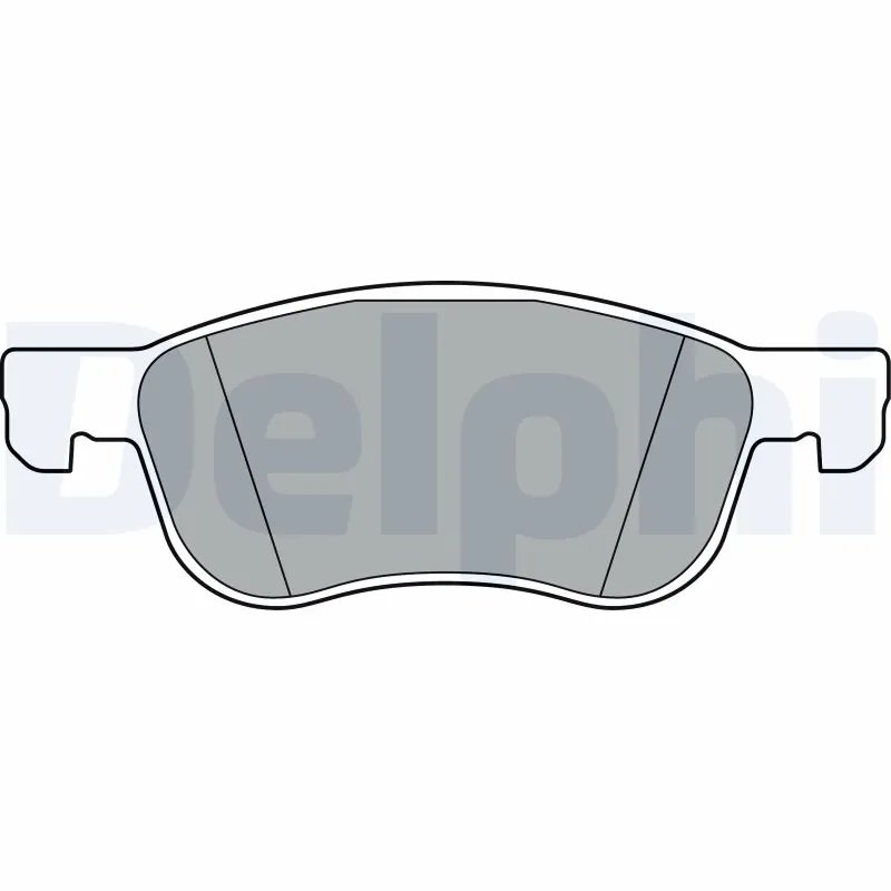 SET PLACUTE FRANA DELPHI LP3365 - Compatibil cu FORD