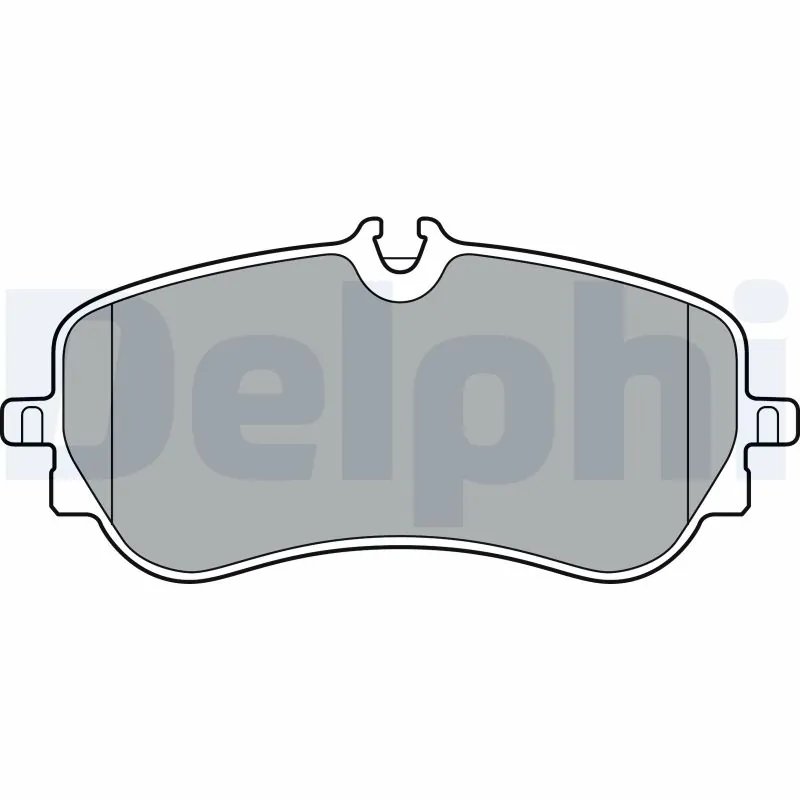 SET PLACUTE FRANA DELPHI LP3367 - Compatibil cu MAN, VW