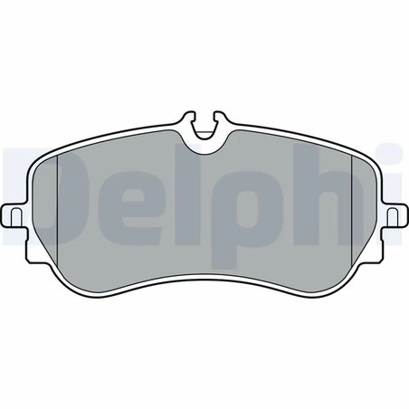 SET PLACUTE FRANA DELPHI LP3367 - Compatibil cu MAN, VW
