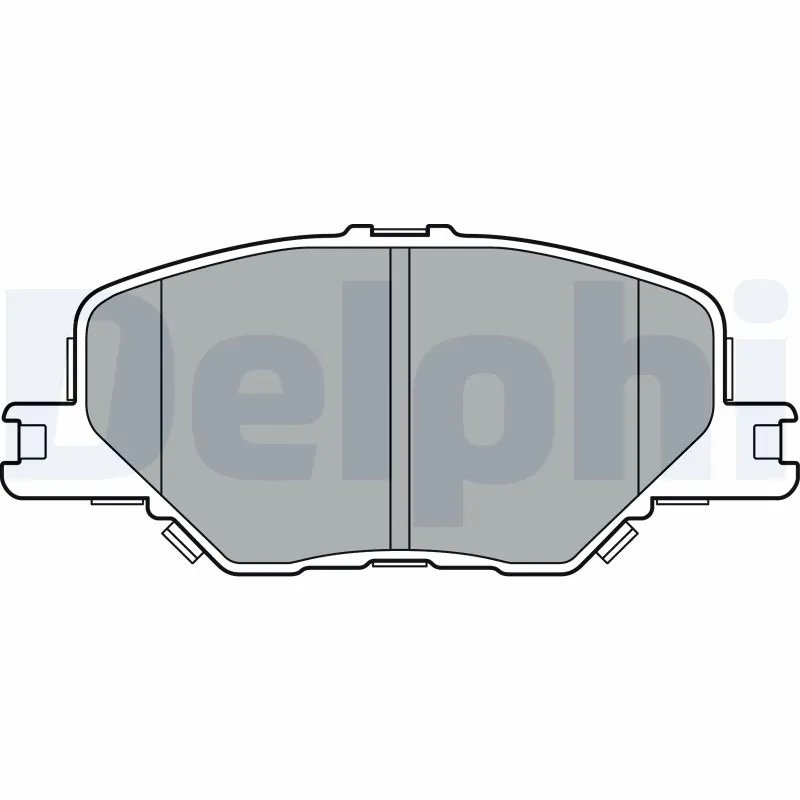 Set placute frana Delphi LP3370