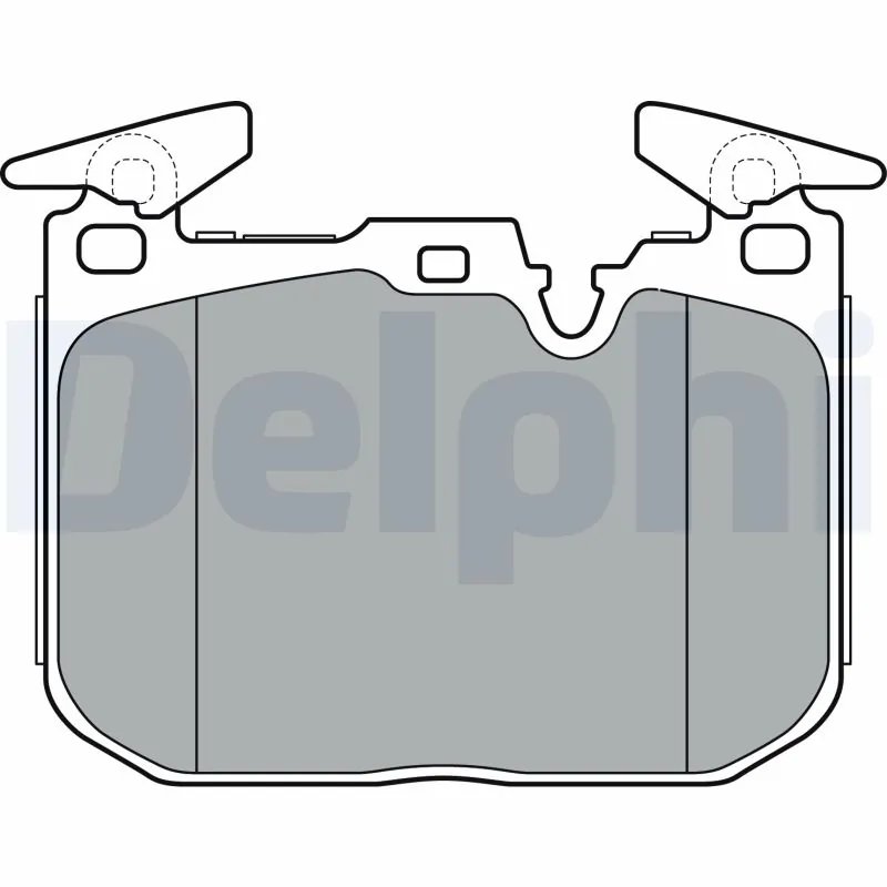SET PLACUTE FRANA DELPHI LP3383 - Compatibil cu BMW