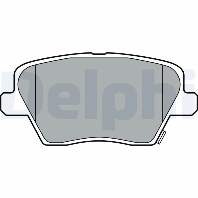 SET PLACUTE FRANA DELPHI LP3386 - Compatibil cu HYUNDAI, KIA