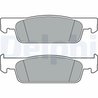 SET PLACUTE FRANA DELPHI LP3387 - Compatibil cu DACIA, RENAULT