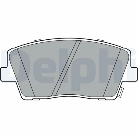 SET PLACUTE FRANA DELPHI LP3390 - Compatibil cu GENESIS, KIA