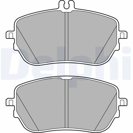 SET PLACUTE FRANA DELPHI LP3485 - Compatibil cu MERCEDES-BENZ