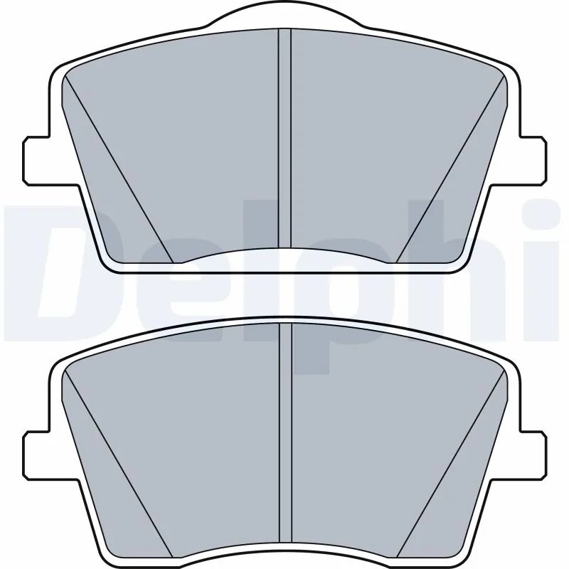 SET PLACUTE FRANA DELPHI LP3515 - Compatibil cu LYNK & CO, VOLVO, VOLVO ASIA