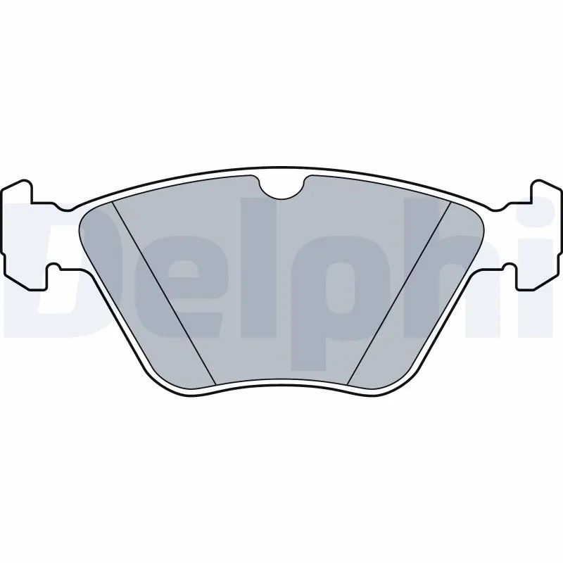 SET PLACUTE FRANA DELPHI LP3517 - Compatibil cu MERCEDES-BENZ