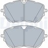 SET PLACUTE FRANA DELPHI LP3518 - Compatibil cu CITROEN, DS, OPEL, PEUGEOT, VAUXHALL