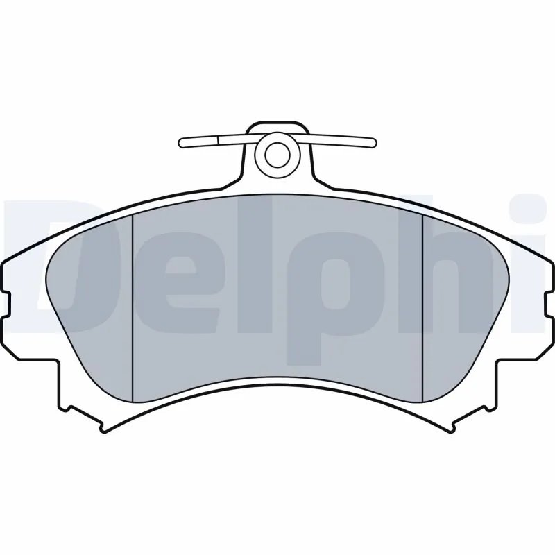 Set placute frana Delphi LP3533